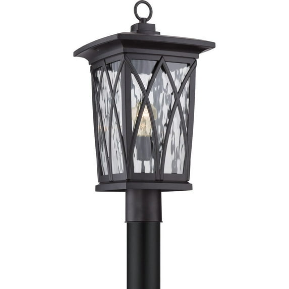 Quoizel GVR9010K Grover Outdoor Lantern in Mystic Black