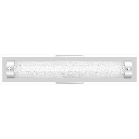 Quoizel Glitz 5" Bathroom Vanity Light in Polished Chrome
