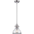 thumbnail image 1 of GRTS1508BN Quoizel Lighting Grant - 1 Light Small Mini Pendant-Brushed Nickel Finish    -Traditional Installation, 1 of 6