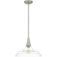 thumbnail image 1 of Quoizel Pendant 1-Light in Brushed Nickel, 1 of 2