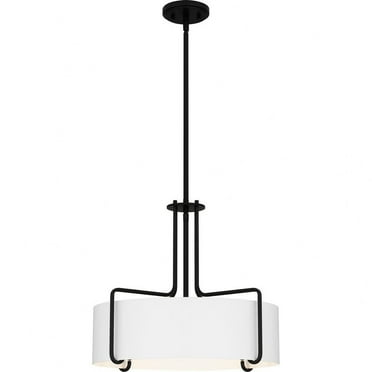 Quoizel Hanley 4-Light Matte Black Pendant - Matte Black