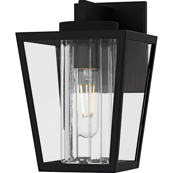 JET8307MBK Quoizel Lighting Jett - 1 Light Outdoor Wall Lantern-10 Inch Tall and 6.5 Inch Wide
