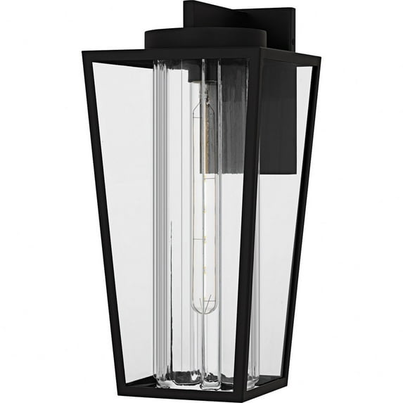 JET8409MBK Quoizel Lighting Jett - 1 Light Outdoor Wall Lantern-18 Inch Tall and 8.5 Inch Wide