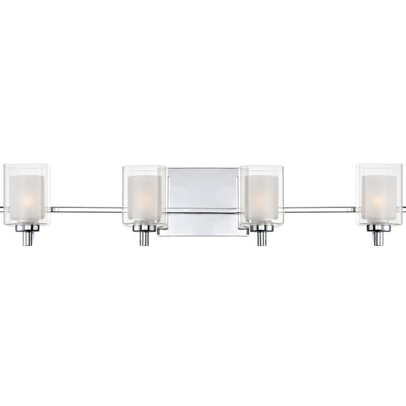 Quoizel KLT8604CLED Kolt 4-Light Bath in Polished Chrome