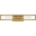 thumbnail image 1 of Quoizel Leighton 2-Light 24" Bathroom Vanity Light in Weathered Brass, 1 of 4