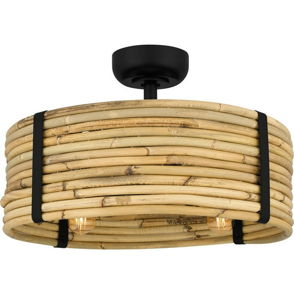 Quoizel Lighting - 4 Light Fandelier In Coastal Style-9.5 Inches Tall and 22