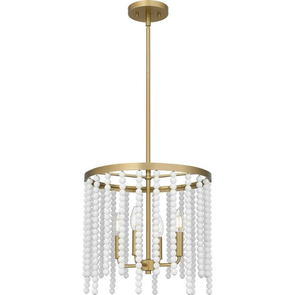 Quoizel Lighting - Apelle - 4 Light Pendant In Glam Style-15 Inches Tall and