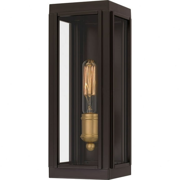 Quoizel Avon 1-Light Western Bronze Outdoor Wall Lantern
