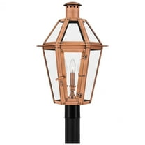 Quoizel Lighting - Burdett - 3 Light Outdoor Post Lantern In Traditional