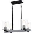 thumbnail image 1 of Quoizel Lighting - Caldwell - 4 Light Linear Chandelier In Transitional Style-8, 1 of 1