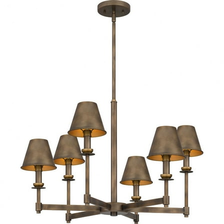 Quoizel Lighting - Cross - 6 Light Chandelier In Traditional Style-17 Inches