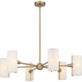 thumbnail image 1 of Curran 6-Light Bronze Gold Chandelier, 1 of 8