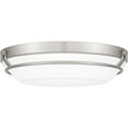 thumbnail image 1 of DNB1616BN Quoizel Lighting Dunbar - LED Flush Mount-3.5 Inches Tall and 16 Inches Wide-Brushed Nickel Finish, 1 of 11