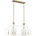 thumbnail image 1 of Quoizel Lighting - Dusty Lane - 6 Light Linear Chandelier In Traditional, 1 of 11
