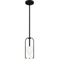 thumbnail image 1 of Quoizel Fairbanks 1-Light Matte Black Mini Pendant Light, 1 of 7