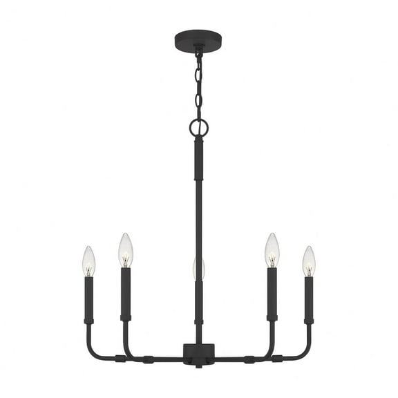 Quoizel Lighting - Chandelier - Abner - 5 Light Chandelier in Transitional style