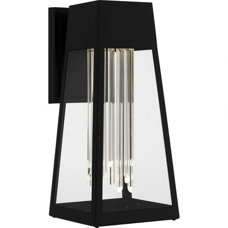Quoizel Guinn Integrated LED Matte Black Outdoor Wall Lantern
