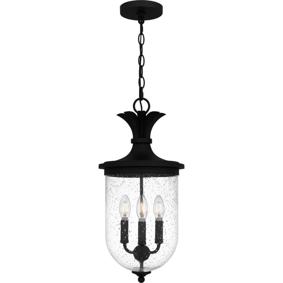 Quoizel Havana 3-Light Earth Black Mini Pendant Light