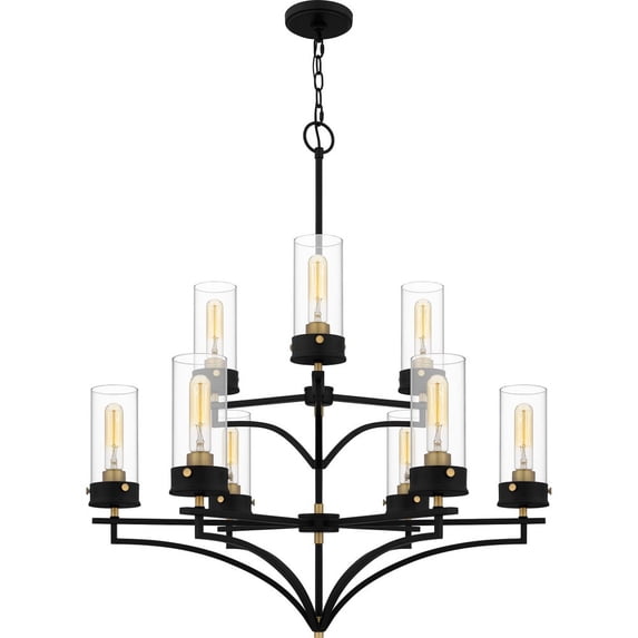 Quoizel Lighting - Hillside - 9 Light Chandelier In Traditional Style-36.5