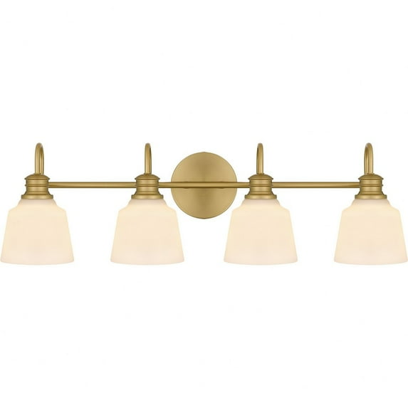 Quoizel Lighting - Hinton - 4 Light Bath Vanity In Traditional Style-9 Inches