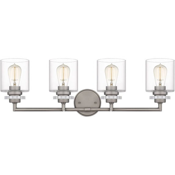 Quoizel Lighting - Jaspar - 4 Light Bath Vanity In Transitional Style-9.25