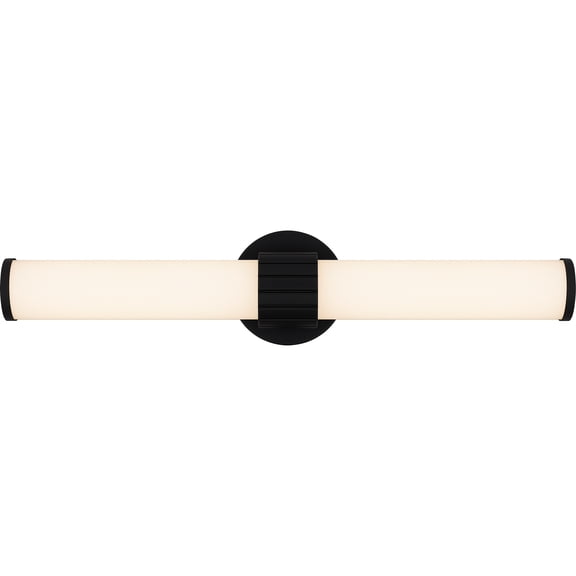 Kaye Integrated LED Matte Black Bath Light