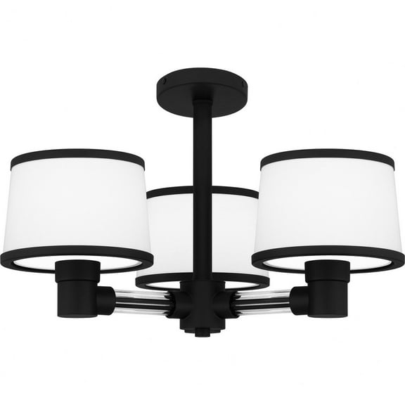 Quoizel Lighting - Kylen - 3 Light Semi-Flush Mount In Traditional Style-13.5