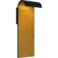 thumbnail image 1 of Quoizel Lunar Integrated LED Matte Black Outdoor Wall Lantern, 1 of 7