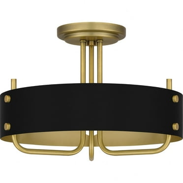 Quoizel Lighting - Madden - 3 Light Semi-Flush Mount In Modern Style-12 Inches