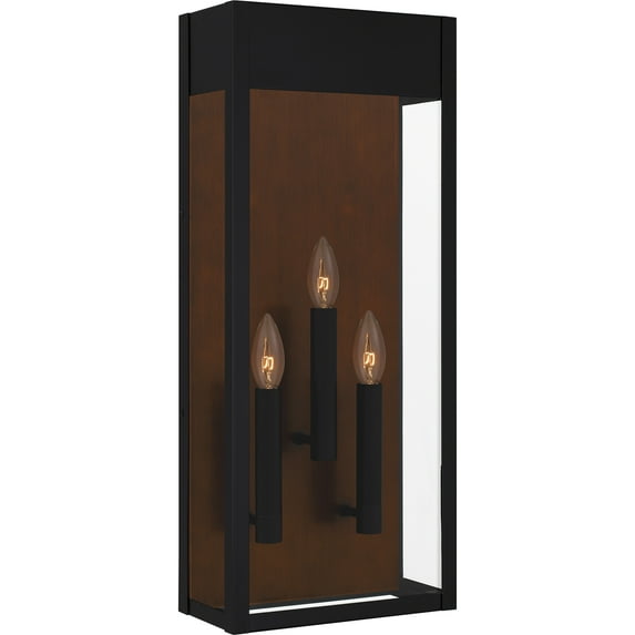 Quoizel Lighting - Maren - 3 Light Outdoor Wall Lantern In Modern Style-24