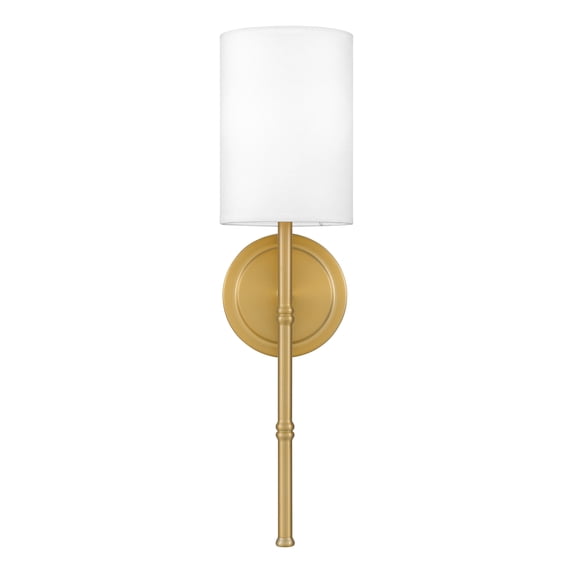 Monica 1-Light Aged Brass Wall Sconce