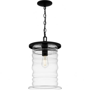 Quoizel Noland 1-Light Matte Black Outdoor Hanging Lantern