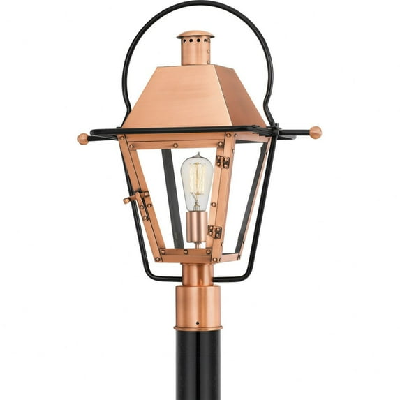 Quoizel Lighting - One Light Outdoor Post Mount - Outdoor Lantern - Rue De Royal