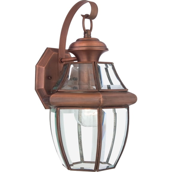 Quoizel Lighting - One Light Outdoor Wall Lantern - Outdoor Lantern - Newbury -