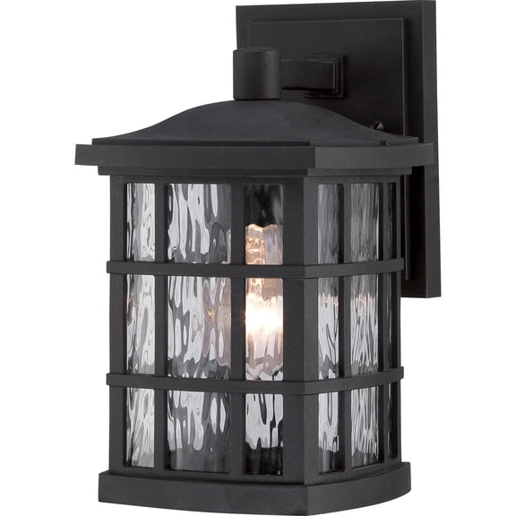Stonington 1-Light Mystic Black Outdoor Wall Lantern