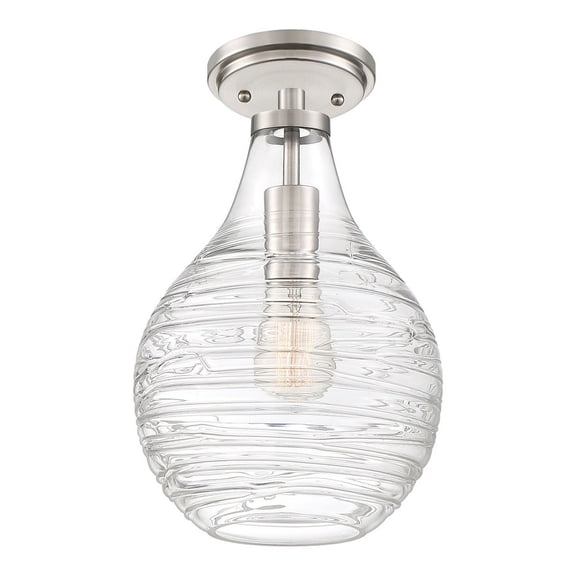 Quoizel Lighting - One Light Semi-Flush Mount - Semi-Flush Mount - Genie - One