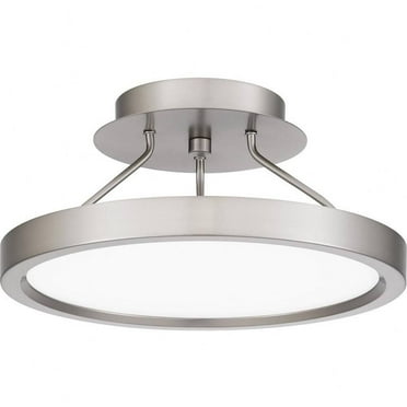 Quoizel Lighting - Outskirts - 15W LED Semi-Flush Mount In Contemporary