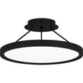 thumbnail image 1 of Outskirts Integrated LED Earth Black Semi-Flush Mount Light, 1 of 5