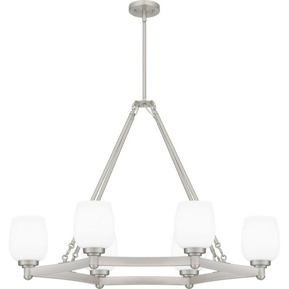 Quoizel Lighting - Penning - 6 Light Linear Chandelier In Traditional Style-27