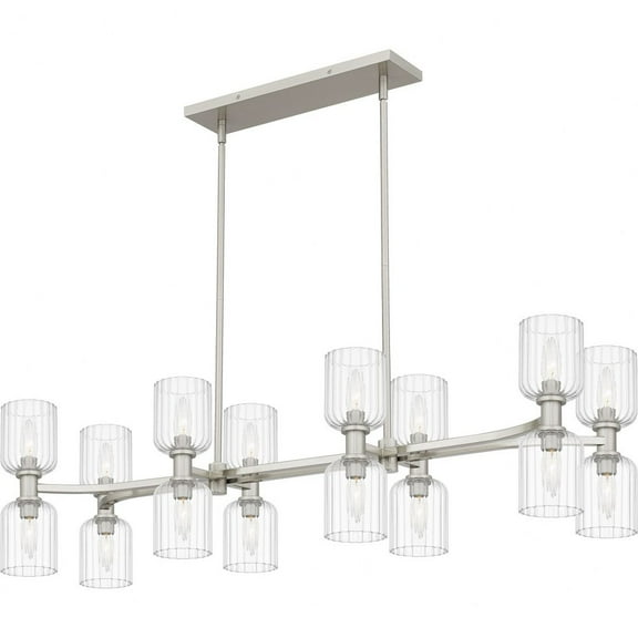 Quoizel Lighting - Ramada - 16 Light Linear Chandelier-11.5 Inches Tall and 46
