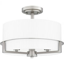 Quoizel Lighting - Seymour - 3 Light Semi-Flush Mount-12 Inches Tall and 15