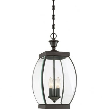 Quoizel Lighting - Three Light Outdoor Hanging Lantern - Outdoor Lantern - Oasis