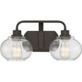 thumbnail image 1 of Quoizel Lighting - Two Light Bath Fixture - Trilogy 2 Light Transitional Medium, 1 of 2