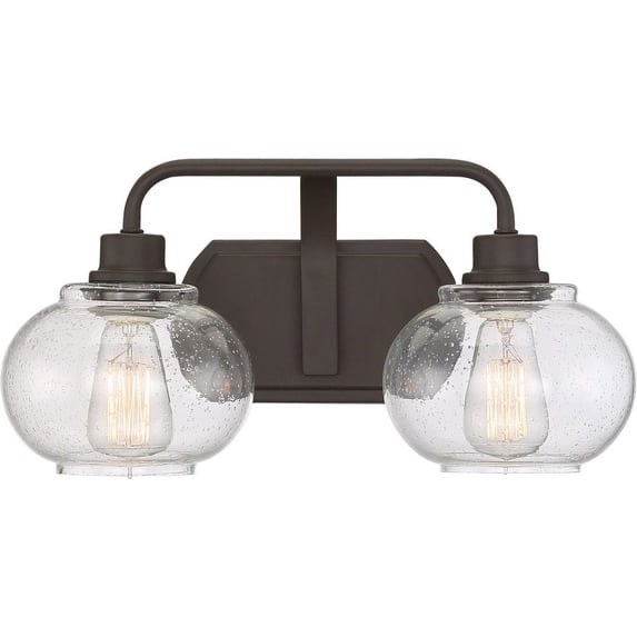 Quoizel Lighting - Two Light Bath Fixture - Trilogy 2 Light Transitional Medium