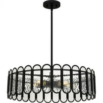 Quoizel Vera 5-Light Matte Black Pendant Light