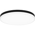 thumbnail image 1 of WLN1620MBKW-Quoizel Lighting-Weldin - 35W LED Flush Mount In Contemporary Style-2 Inches Tall and 20 Inches Wide   Matte Black White Finish with White, 1 of 5