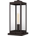 thumbnail image 1 of Westover 1-Light Western Bronze Outdoor Pier Mount Light, 1 of 4