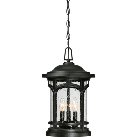 Quoizel MBH1911K Marblehead Hanging Lantern in Mystic Black