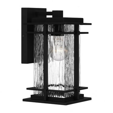 Quoizel MCL8406EK Mcalister Outdoor Wall Light, 1-Light 100 Watts, Earth Black