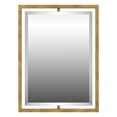 thumbnail image 1 of QR1857WS Quoizel Lighting Reflections - 32 Inch Rectangular Mirror-Weathered Brass Finish, 1 of 5